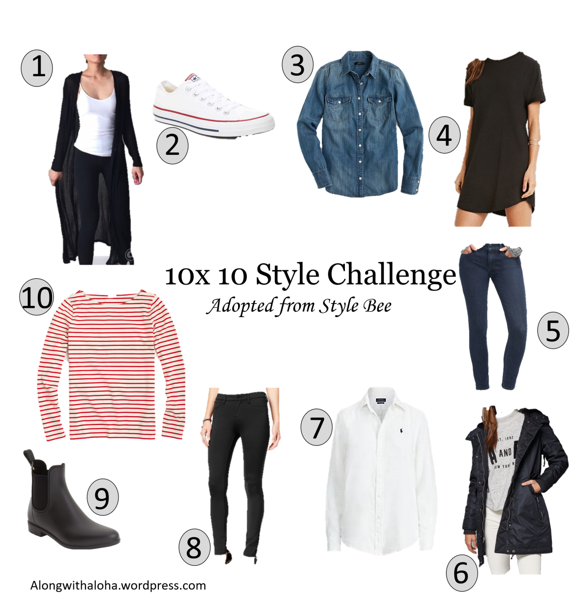 10 x 10 Challenge: What I Would Wear in a Spring Edition